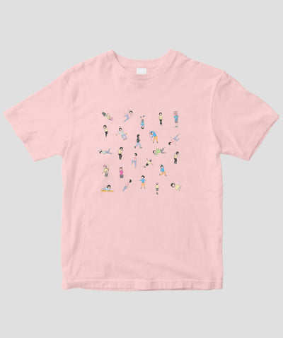 【両面パターン】ゆるラン オリジナルTシャツ TypeA / MdN