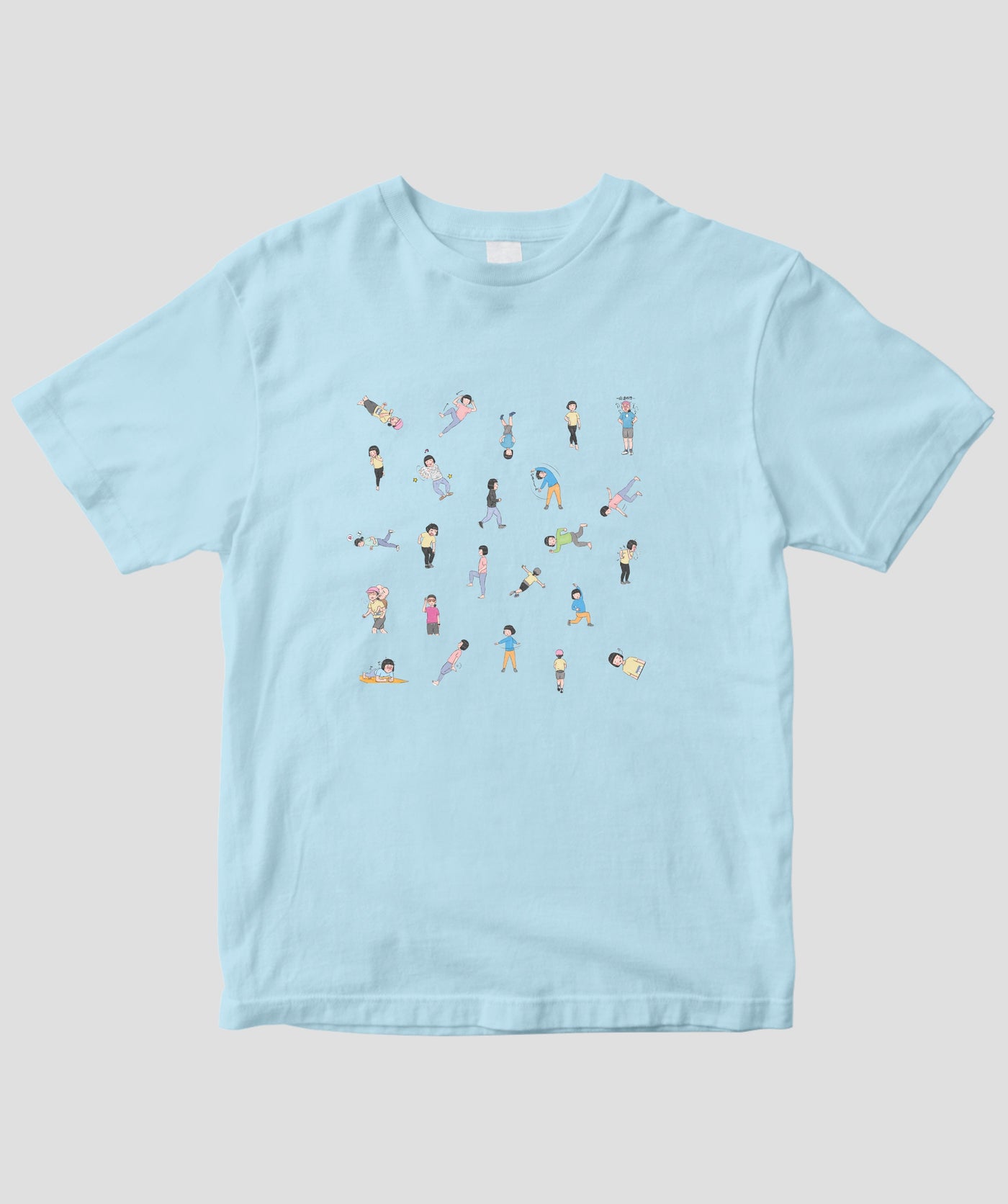 【両面パターン】ゆるラン オリジナルTシャツ TypeA / MdN