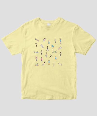 【両面パターン】ゆるラン オリジナルTシャツ TypeA / MdN