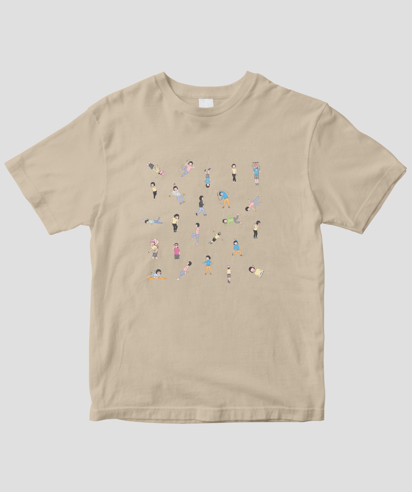 【両面パターン】ゆるラン オリジナルTシャツ TypeA / MdN