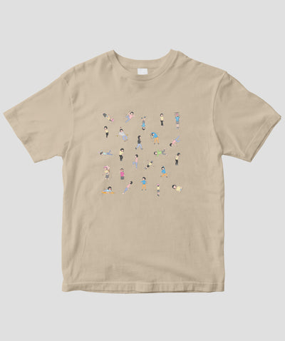 【両面パターン】ゆるラン オリジナルTシャツ TypeA / MdN