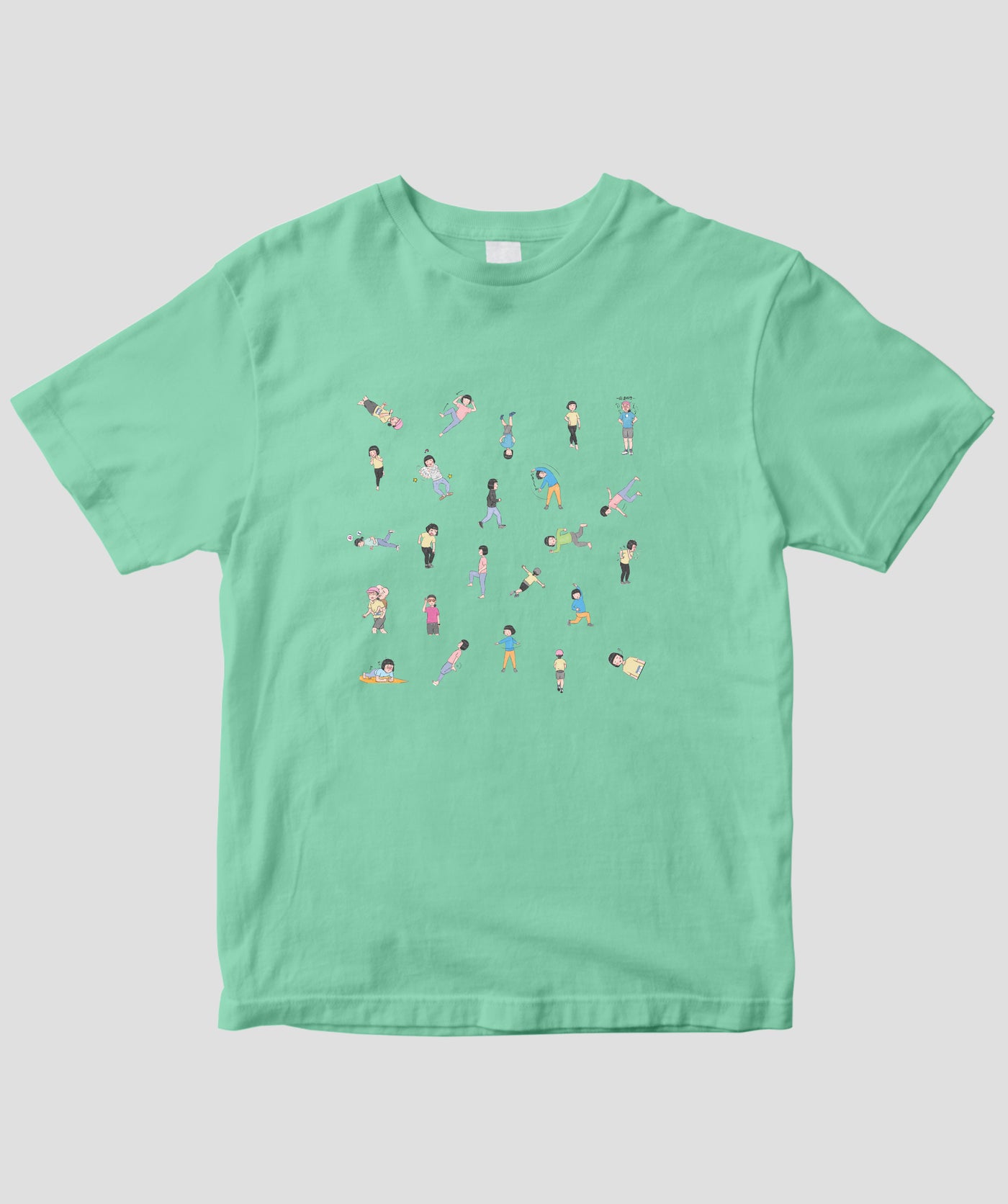 【両面パターン】ゆるラン オリジナルTシャツ TypeA / MdN