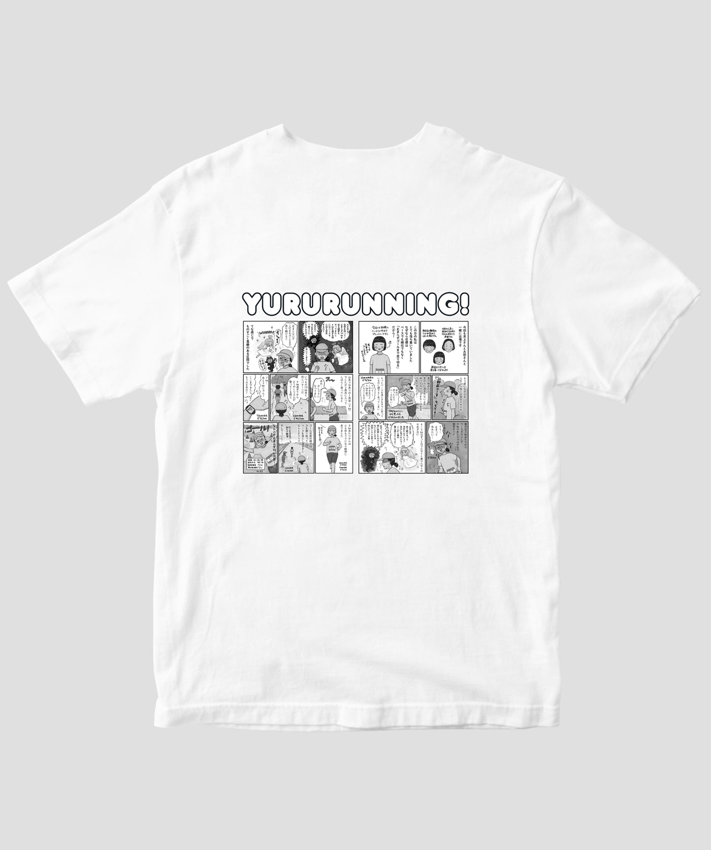 【両面パターン】ゆるラン オリジナルTシャツ TypeC / MdN