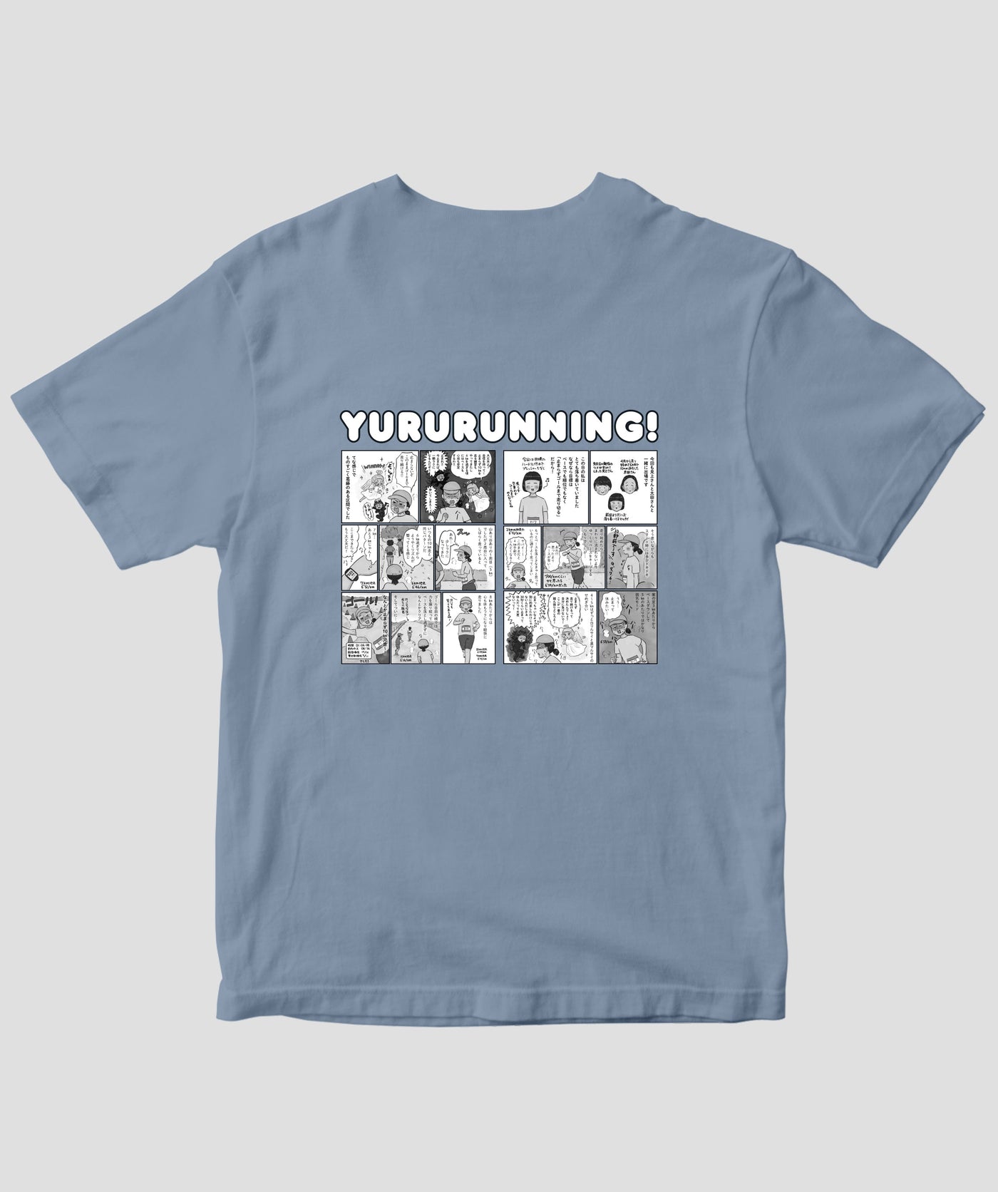 【両面パターン】ゆるラン オリジナルTシャツ TypeC / MdN