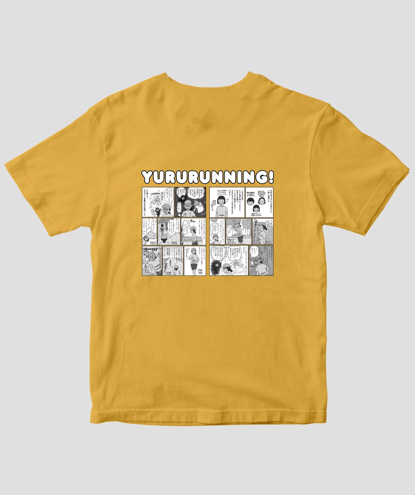 【両面パターン】ゆるラン オリジナルTシャツ TypeC / MdN