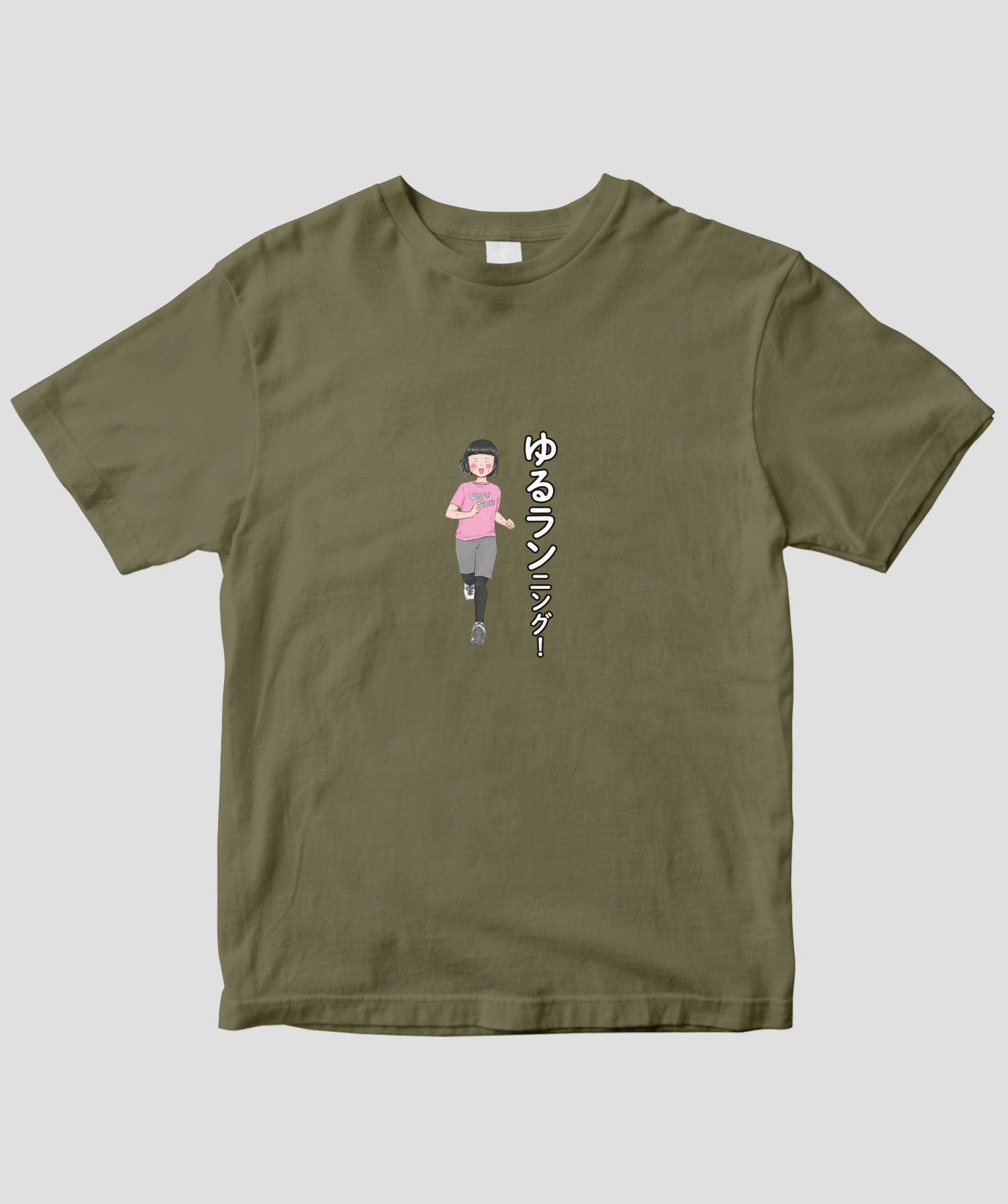 【両面パターン】ゆるラン オリジナルTシャツ TypeC / MdN