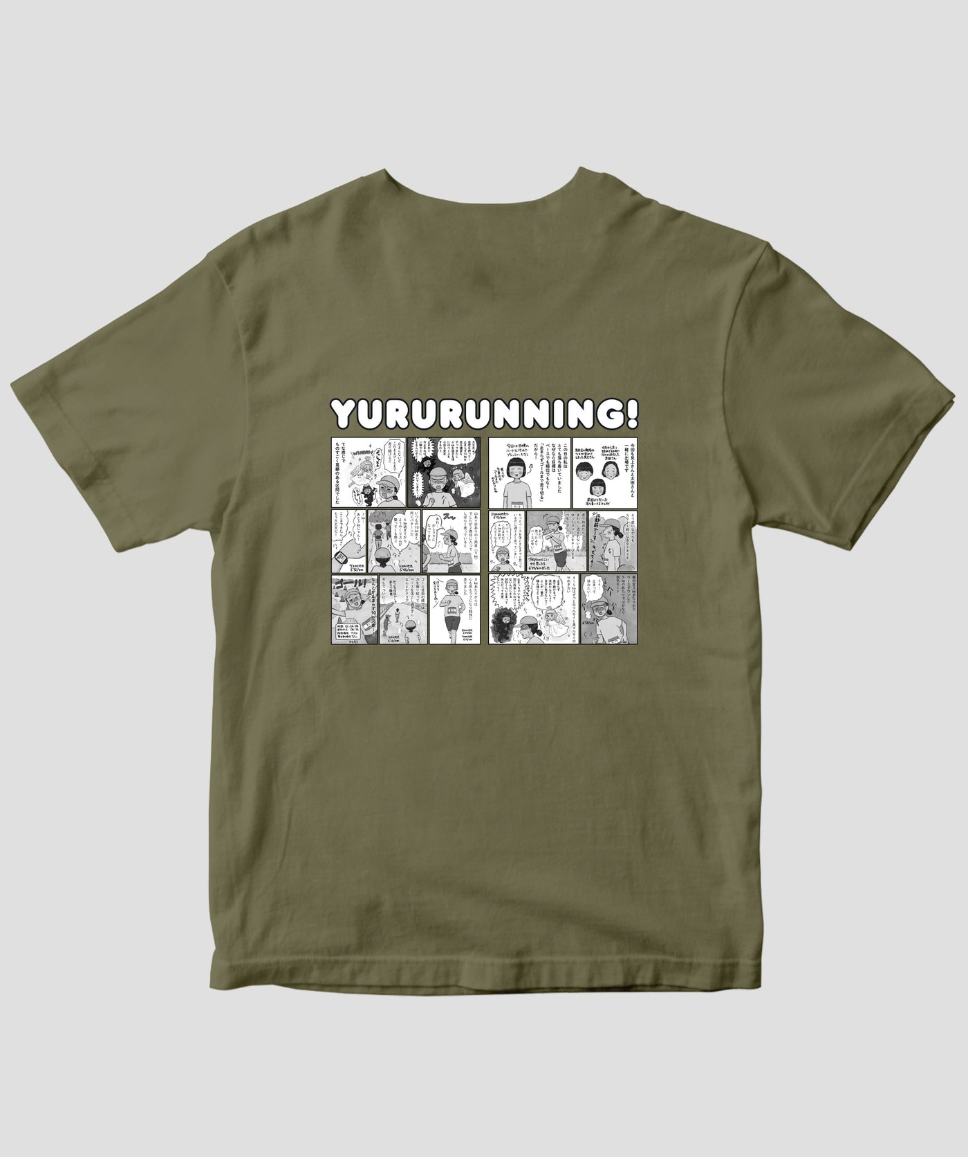 【両面パターン】ゆるラン オリジナルTシャツ TypeC / MdN