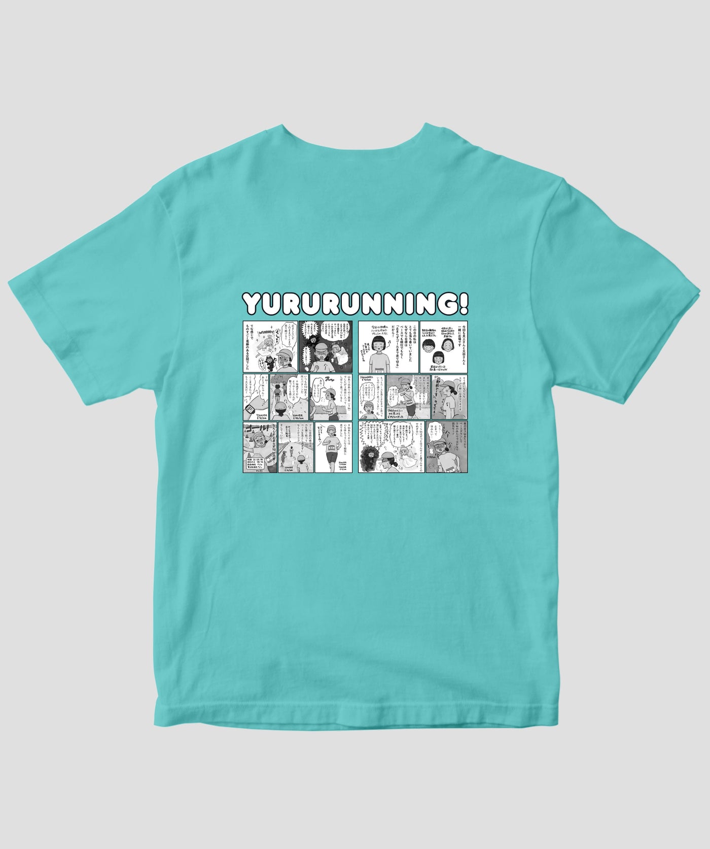 【両面パターン】ゆるラン オリジナルドライTシャツ TypeC / MdN