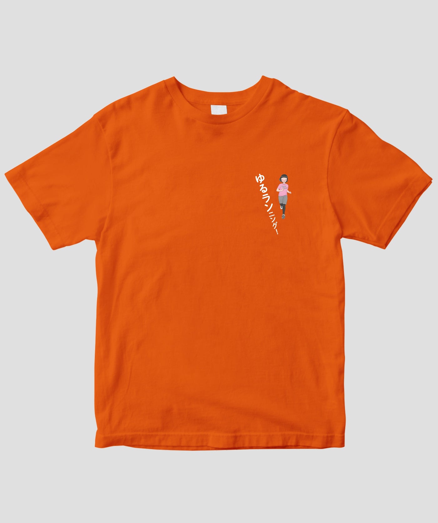 【両面パターン】ゆるラン オリジナルドライTシャツ TypeD / MdN