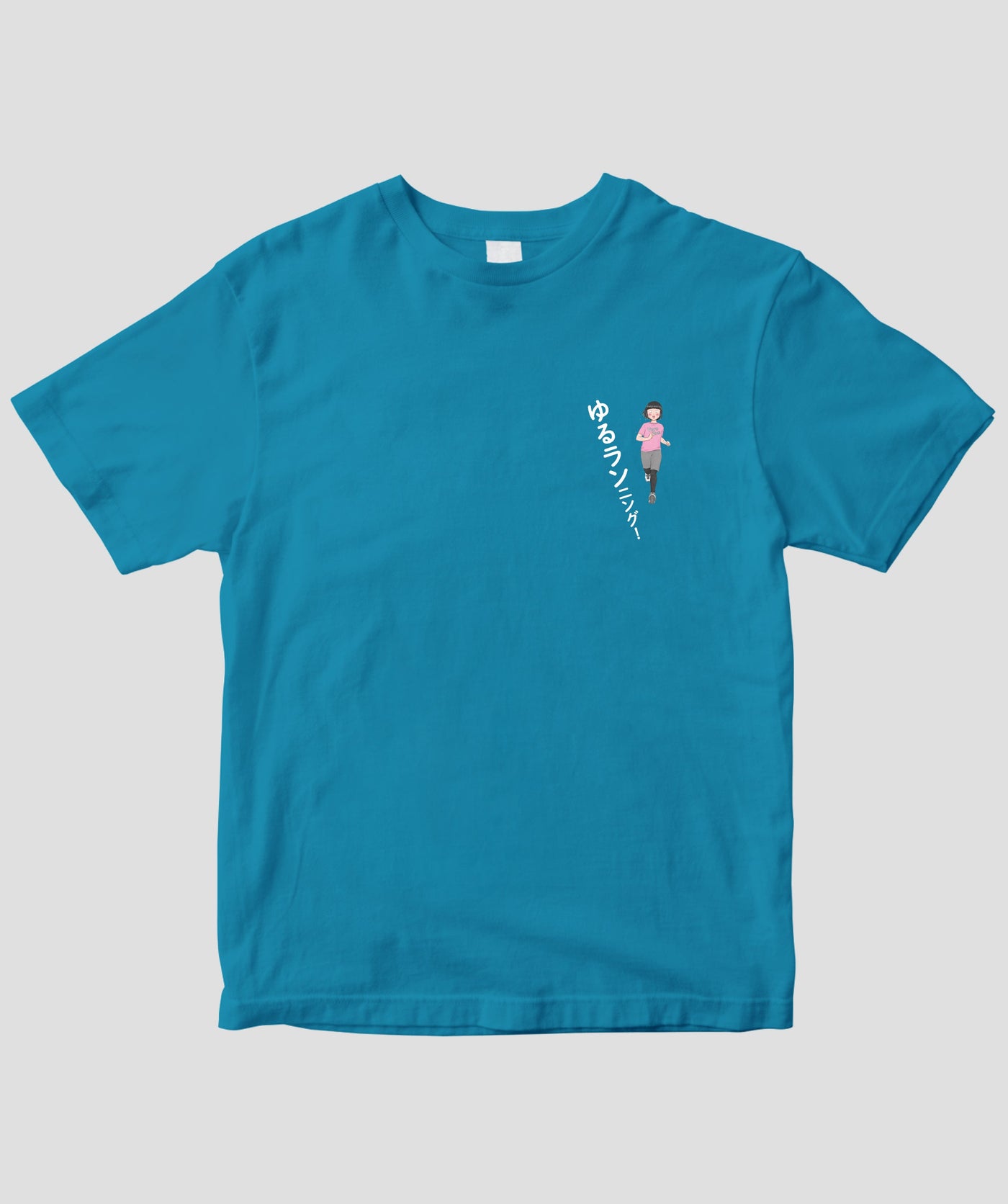 【両面パターン】ゆるラン オリジナルドライTシャツ TypeD / MdN