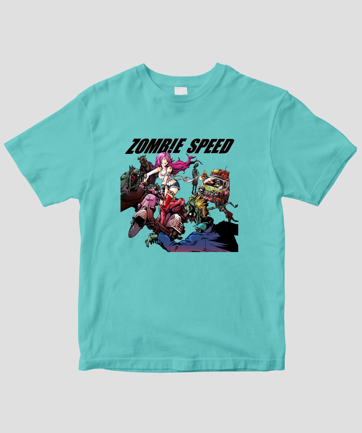 ゾンビスピード / パッケージイラストTシャツ / サイバーダイン