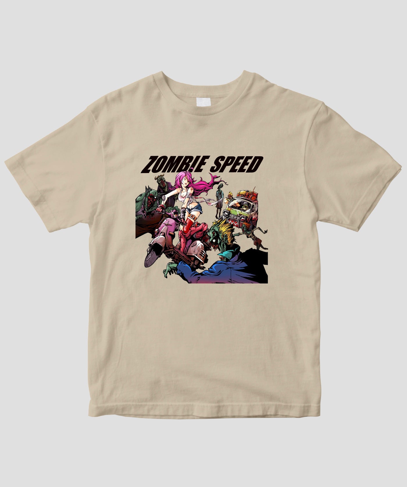 ゾンビスピード / パッケージイラストTシャツ / サイバーダイン