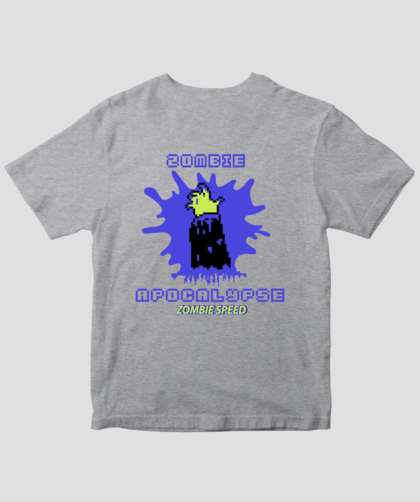 ゾンビスピード / ゾンビ・アポカリプスドット絵Tシャツ / サイバーダイン