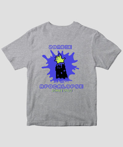ゾンビスピード / ゾンビ・アポカリプスドット絵Tシャツ / サイバーダイン