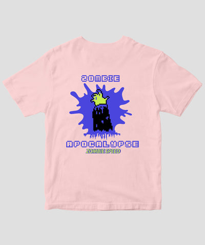 ゾンビスピード / ゾンビ・アポカリプスドット絵Tシャツ / サイバーダイン