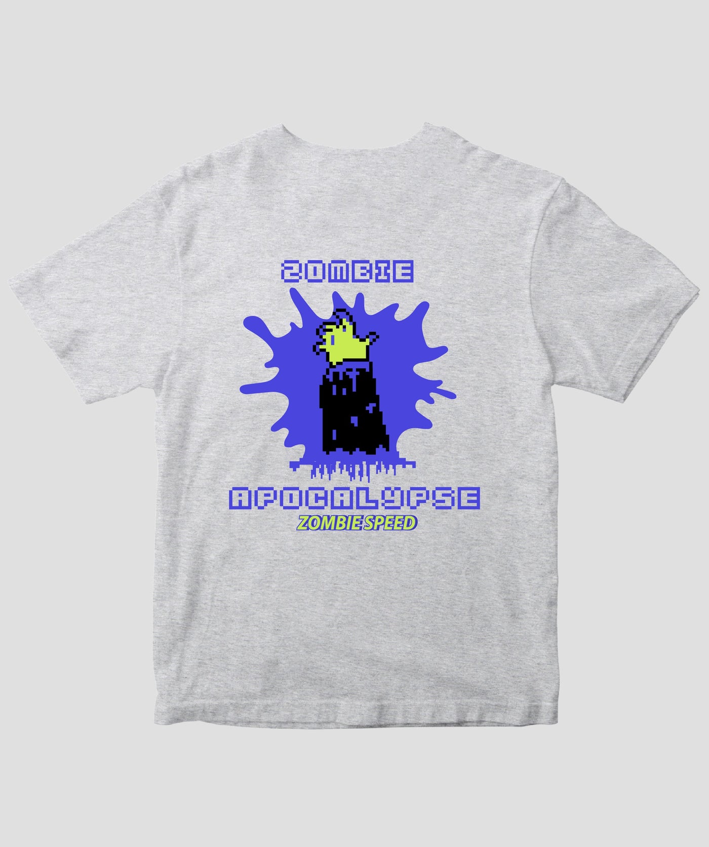 ゾンビスピード / ゾンビ・アポカリプスドット絵Tシャツ / サイバーダイン