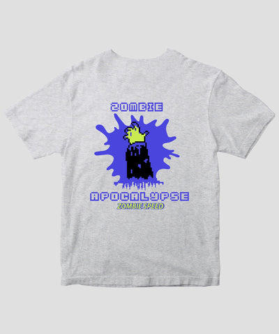 ゾンビスピード / ゾンビ・アポカリプスドット絵Tシャツ / サイバーダイン