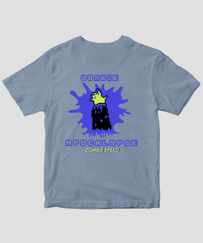 ゾンビスピード / ゾンビ・アポカリプスドット絵Tシャツ / サイバーダイン