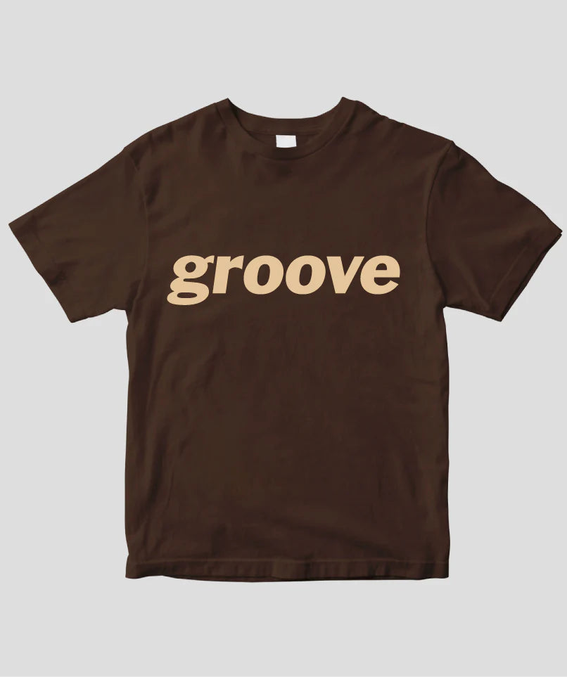 GROOVE / 1stロゴ Tシャツ Type A / リットーミュージック