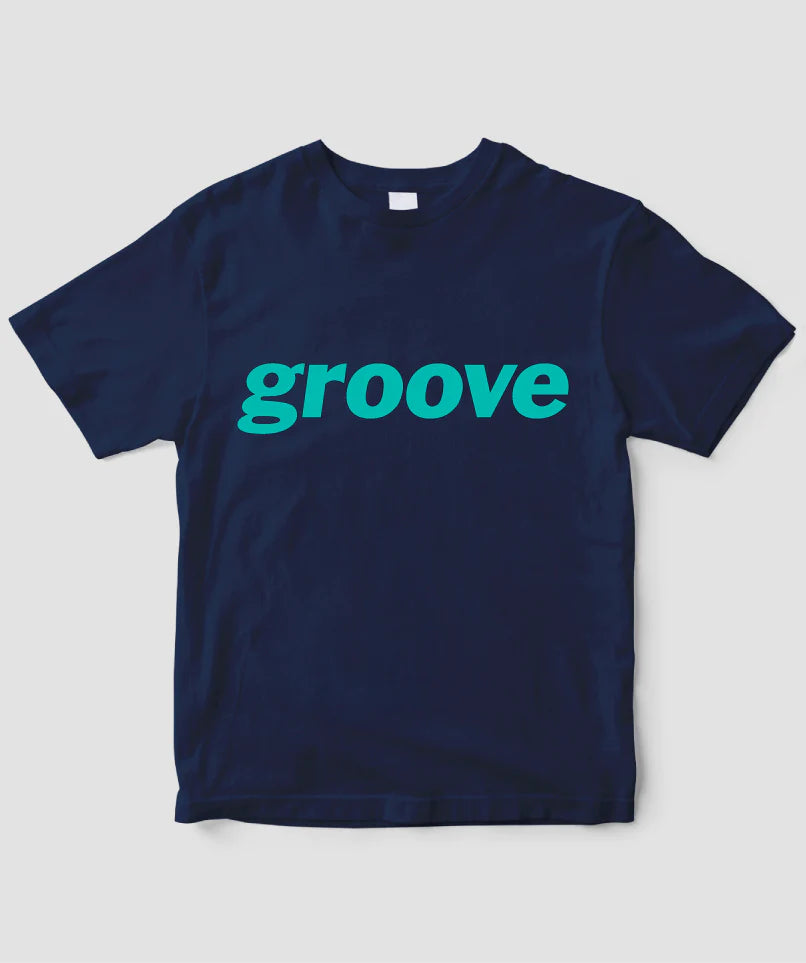 GROOVE / 1stロゴ Tシャツ Type A / リットーミュージック