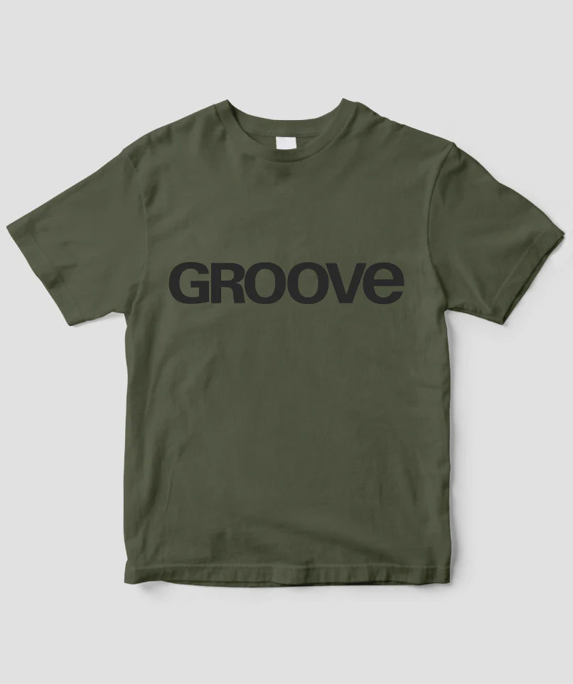 GROOVE / 2ndロゴ Tシャツ Type A / リットーミュージック