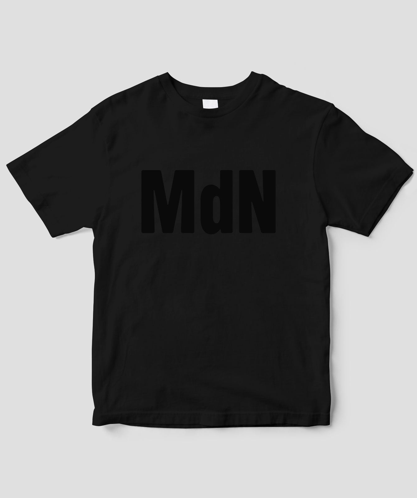 MdN / 雑誌ロゴT black / MdN