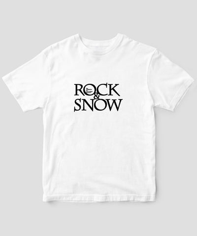 【キッズ】ROCK&SNOW / 『ROCK&SNOW』オリジナル・ロゴT / 山と溪谷社