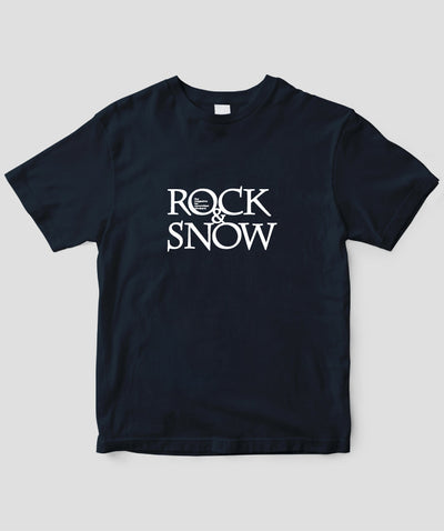 【キッズ】ROCK&SNOW / 『ROCK&SNOW』オリジナル・ロゴT / 山と溪谷社