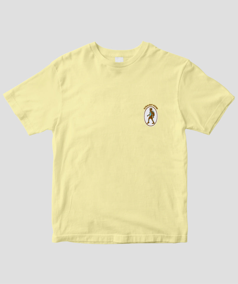 ウルトラライトハイキング / Hike light, Go simple. Tシャツ