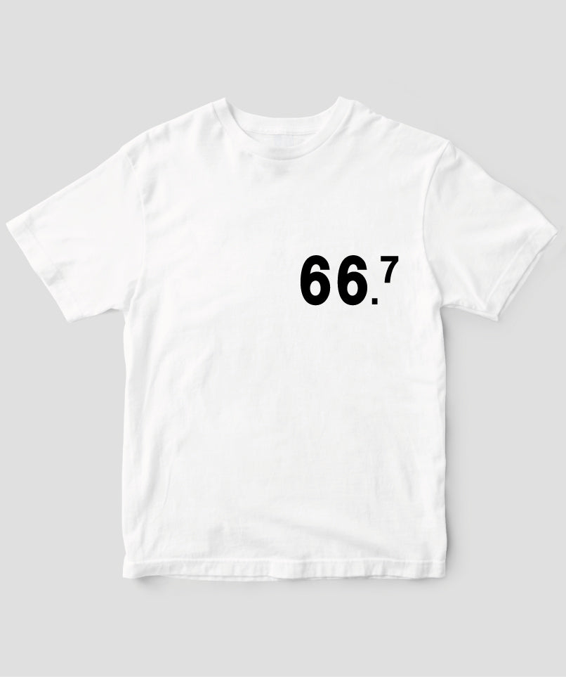 碓氷峠 66.7 Tシャツ Type A フロント胸元 / 天夢人