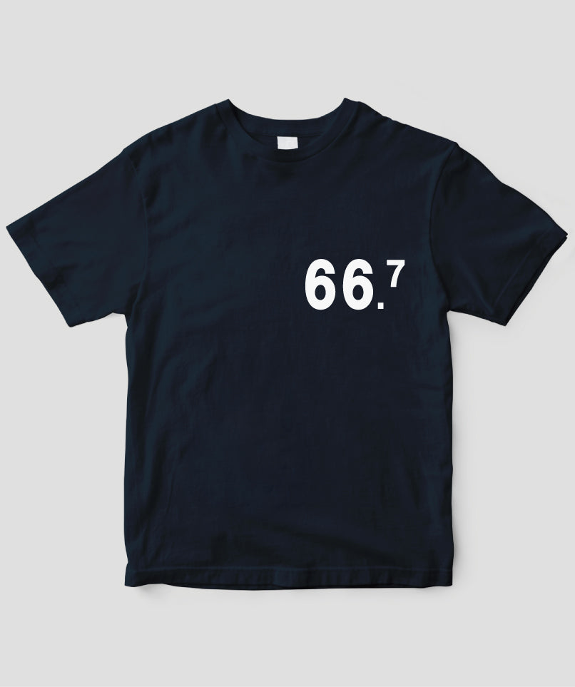 碓氷峠 66.7 Tシャツ Type A フロント胸元 / 天夢人