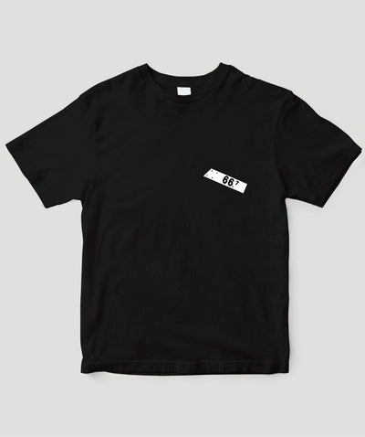 碓氷峠 66.7 Tシャツ Type B フロント胸元 / 天夢人