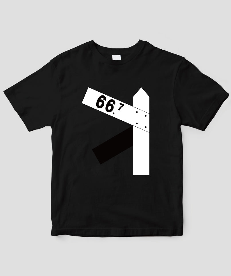 碓氷峠 66.7 Tシャツ Type C フロント / 天夢人