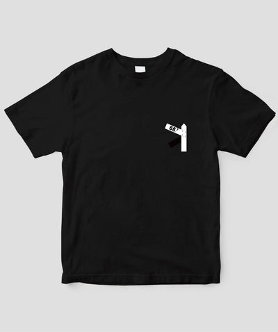 碓氷峠 66.7 Tシャツ Type C フロント胸元 / 天夢人